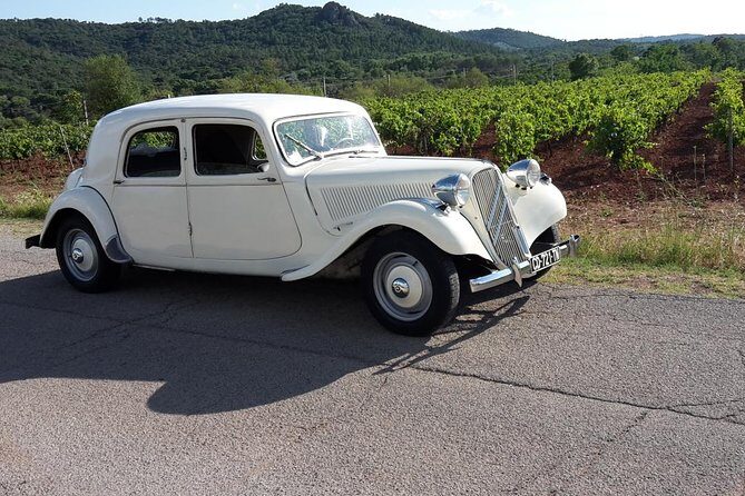 Private tour by private car: Grasse, Cannes, Antibes - An Authentic French Riviera Experience in a Vintage Car