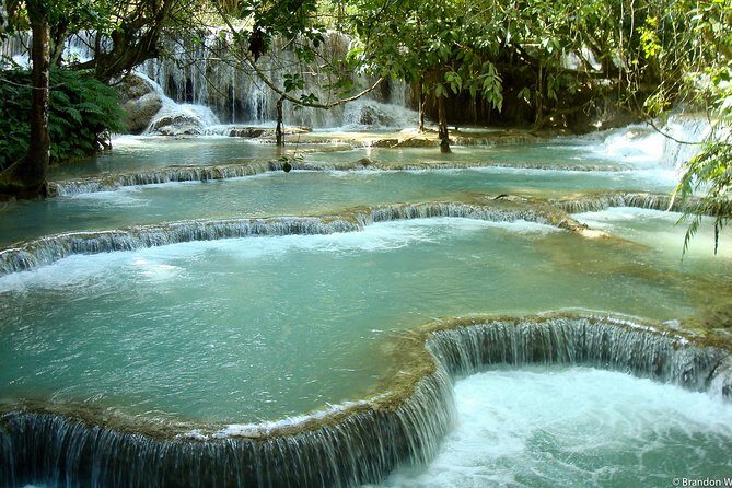 Private Tour Explore Local Market & Kuang Si Waterfall - Key Points