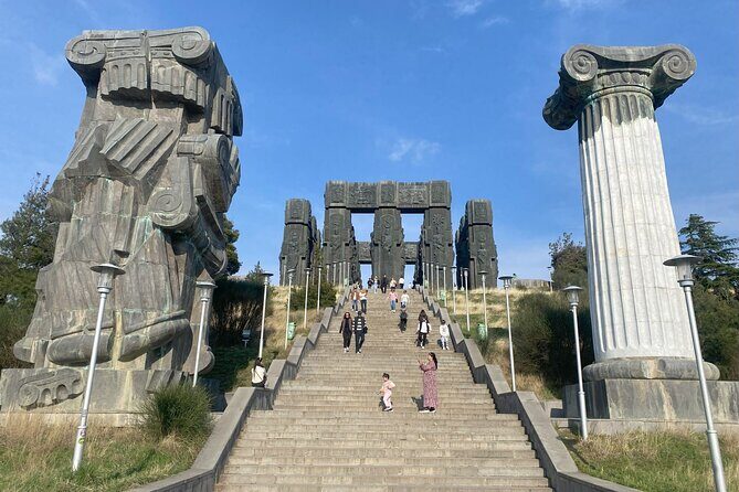 Private tour from KUTAISI Colourful Tbilisi, Jvari and Mtskheta - Key Points