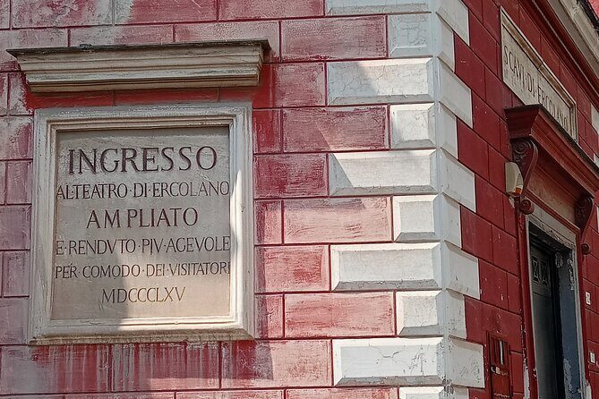 Private Tour in Herculaneum with an authorized guide - Exploring the Tour in Detail