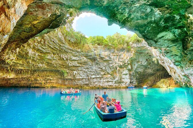 Private Tour in Melissani Cave and Myrtos Beach Swim Stop - FAQs