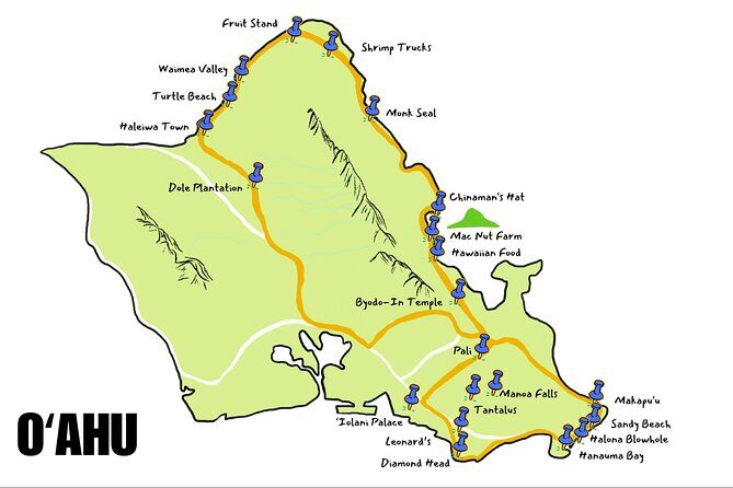 Private Tour Oahu-Ko Olina Resorts Pick Up Included-Customizable - Discover Oahu with a Fully Customizable Private Tour