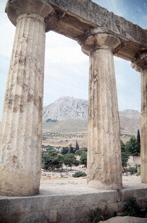 Private Tour of Ancient Corinth, Temple of Hera, Blue Lake & Isthmus Canal from Athens - Acrocorinth: Overlooking Ancient Corinth