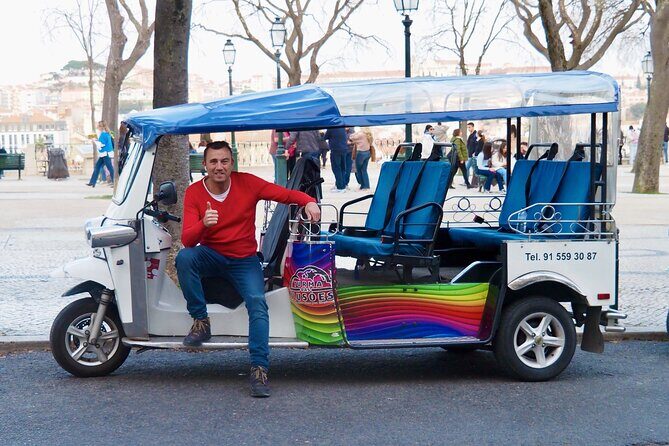 Private Tour Through Lisbon Half Day Experience by Tuk tuk - Discovering Lisbon in a Small, Open-Top Vehicle