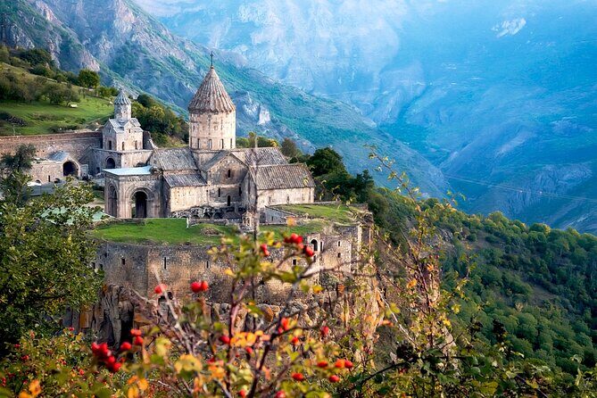 Private tour to Hin Areni winery, Shaki waterfall, Tatev monastery, Karahunj - An In-Depth Look at the Itinerary
