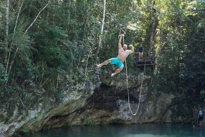 Private Tour with 3 Cenotes + 5 Zip-lines + Mayan Lunch - Finishing with a Mayan Lunch