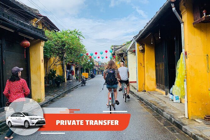 Private Transfer: Chu Lai Airport to/from Hoi An City Center - Key Points