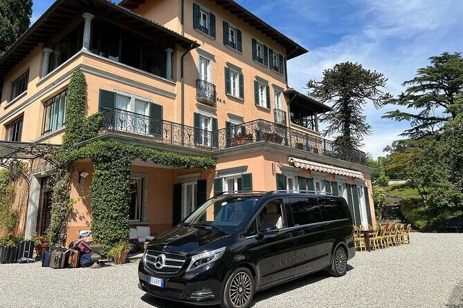 Private transfer from Como to the Lake villages and vice versa - The Vehicles and Group Sizes