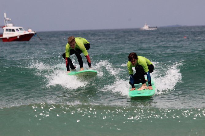 Private Two on One Surf Lesson in Newquay (2 students, 1 instructor) - Value for Money