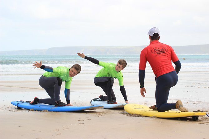 Private Two on One Surf Lesson in Newquay (2 students, 1 instructor) - The Sum Up