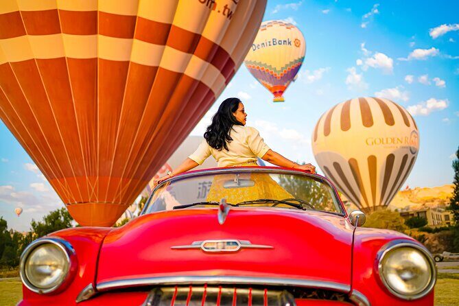 Private Vintage Car Tour in Cappadocia with Balloon View - Exploring Cappadocia in Style: Private Vintage Car Tour with Balloon View