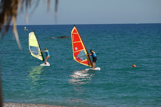 Private windsurf lesson in Lardos/Rhodes - Exploring the Private Windsurfing Experience in Lardos