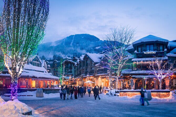 Private Winter Whistler and Shannon Falls Sightseeing Tour - Exploring the Natural Beauty of the Sea to Sky Highway