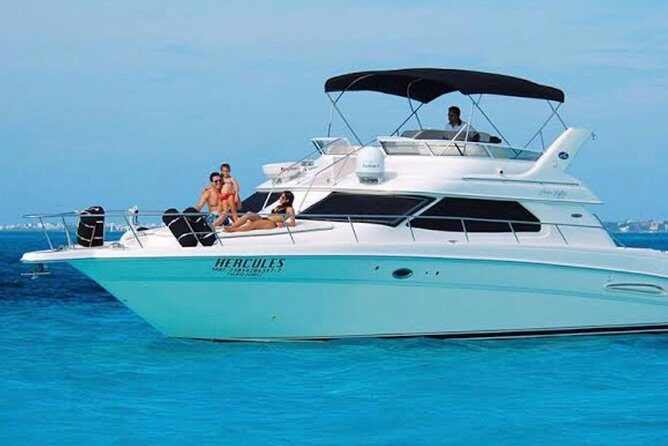 Private Yacht - 46 ft SeaRay Cancun Bay Snorkel 23P4 - FAQ
