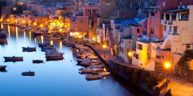Procida round trip including tour of the island by sea from Ischia - FAQ