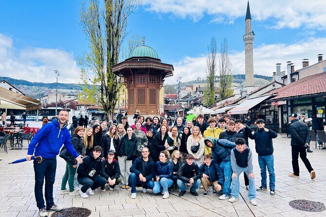 PROFESSIONAL SARAJEVO WALKING TOUR - With guide who guided STING! - Starting Point and First Impressions