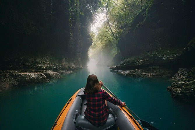 Prometheus cave, Martvili canyon, Okatse waterfall and Lomina lake from Kutaisi - Martvili Canyon: Nature’s masterpiece