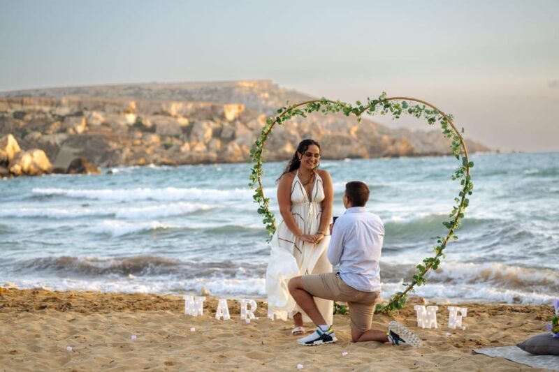 Proposal Photoshoot with Professional Photographer in Malta - An In-Depth Look at the Proposal Photoshoot Experience in Malta