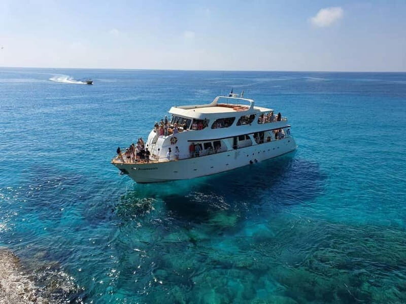 Protaras: DREAM Luxury Yacht Cruise w/ Slide, BBQ & 1 Drink - Key Points