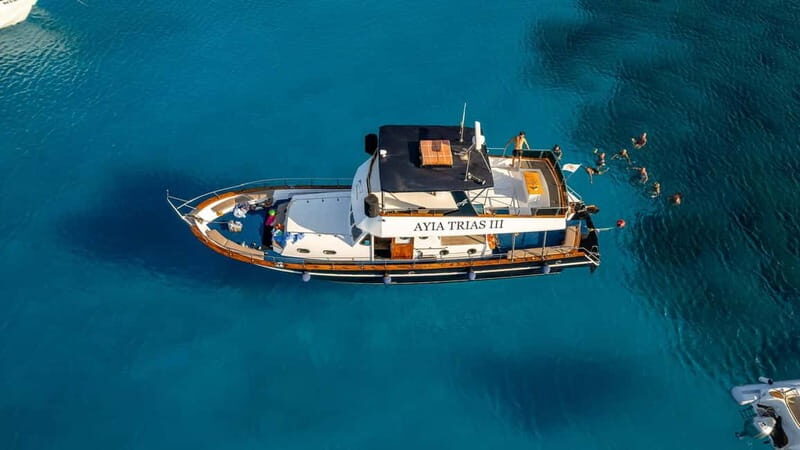 Protaras: Luxury Blue Lagoon Cruise / 3H, 2 Swim Stops - Protaras: Luxury Blue Lagoon Cruise / 3H, 2 Swim Stops — An Authentic and Relaxing Sea Adventure