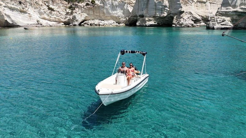 Provatas : Boat rental to Kleftiko - Practical Details and Tips