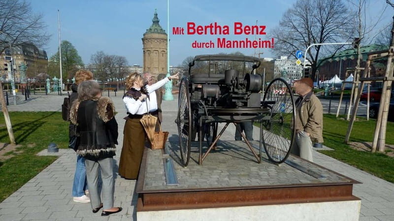 Public tour With Bertha Benz through the city of inventors Costume tour - An In-Depth Look at the Mannheim Bertha Benz Costume Tour