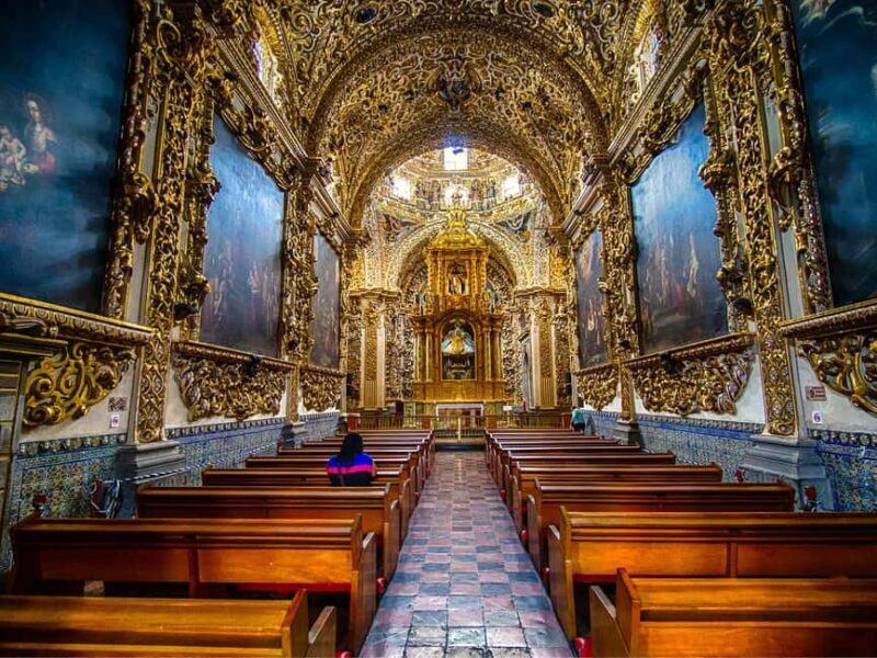 Puebla & Cholula: Baroque, Pyramid & Churches - Puebla’s Colonial Heart: The Old Cathedral and the Chapel of the Rosary