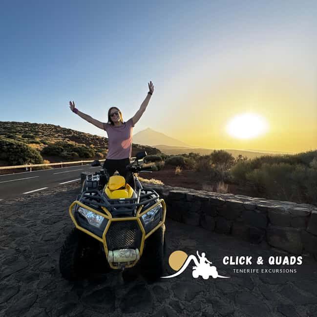 Puerto de la Cruz: Ascend Mount Teide on a quad bike to experience a magical sunset - Key Points