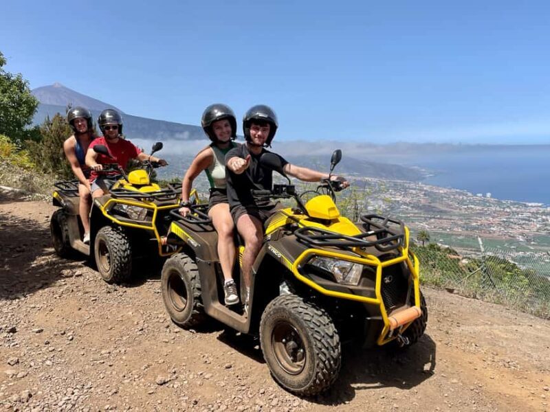 Puerto de la Cruz: Quad Tour to Teide or Off-Road Valley - What’s Included and What to Bring