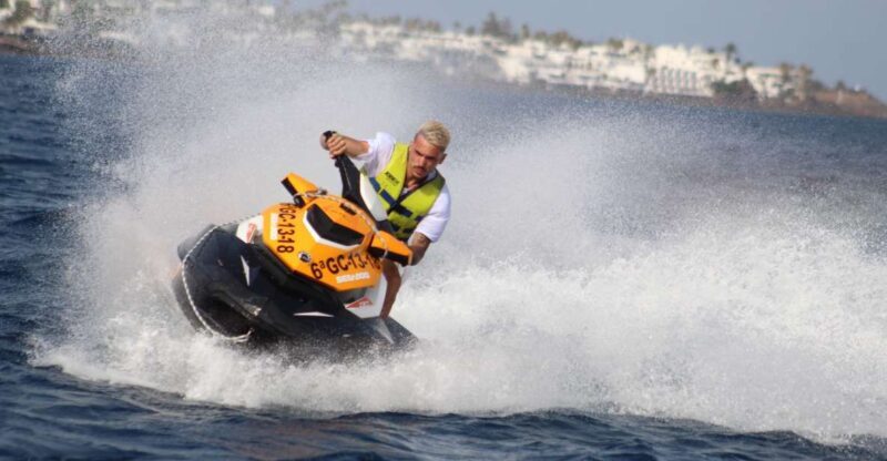 Puerto del Carmen: Single or Double Jet Ski Rental - Key Points
