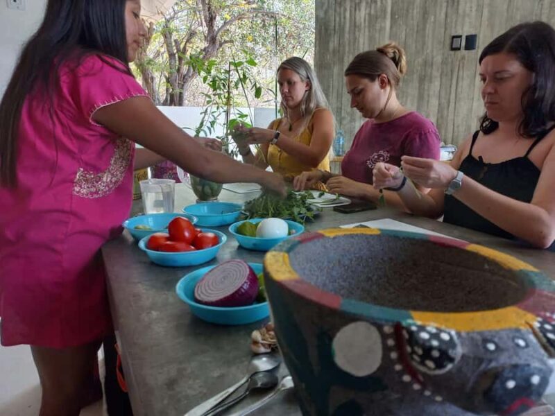 Puerto Escondido: Mexican Cooking Class, enjoy mexican food - Key Points