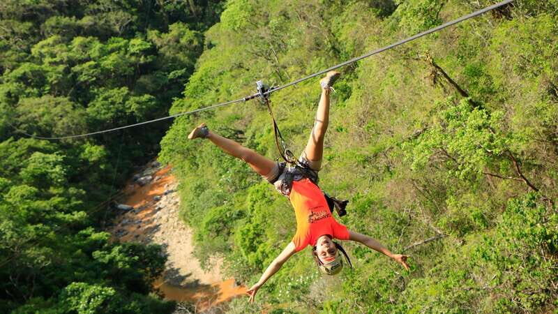 Puerto Vallarta: Canopy River Zip Line Tour with Mule Ride - The Infinity Pool and Relaxation