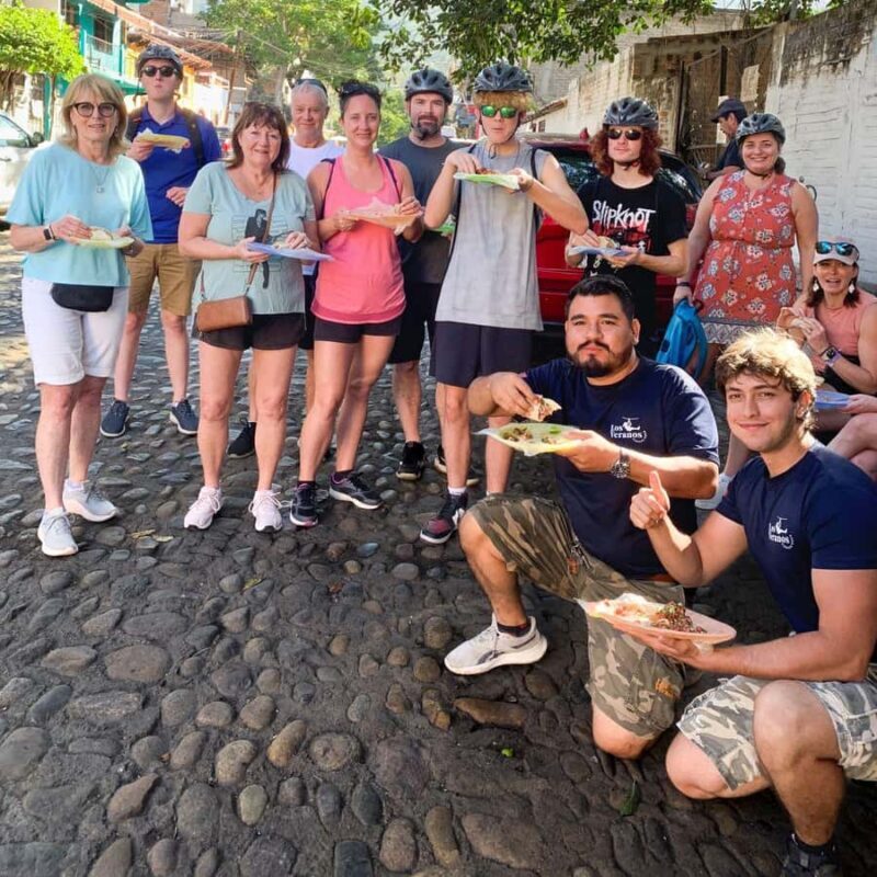 Puerto Vallarta: Electric-Bikes & Tacos Adventure Tour - Tacos and Local Flavors