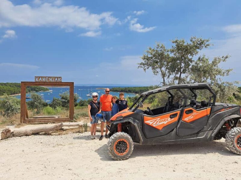 Pula: Family Buggy 4-seater 2.5h Kamenjak Tour & Safari Bar - Discovering Cape Kamenjak in a Family-Friendly Way