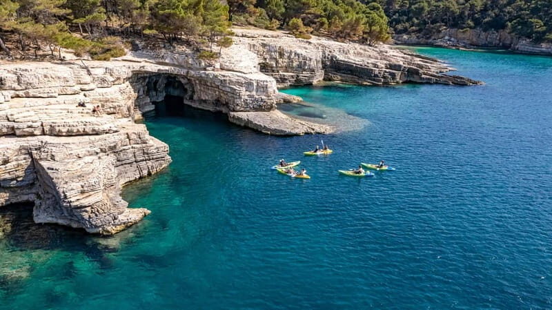 Pula: Half-Day Kayak, Cliff, and Cave Tour - Key Points