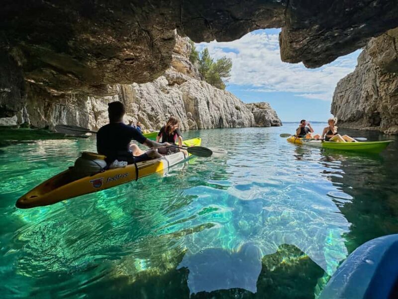 Pula: Sea Kayak Tour with Cave, Snorkeling and Cliff Jumping - An Overview of the Experience