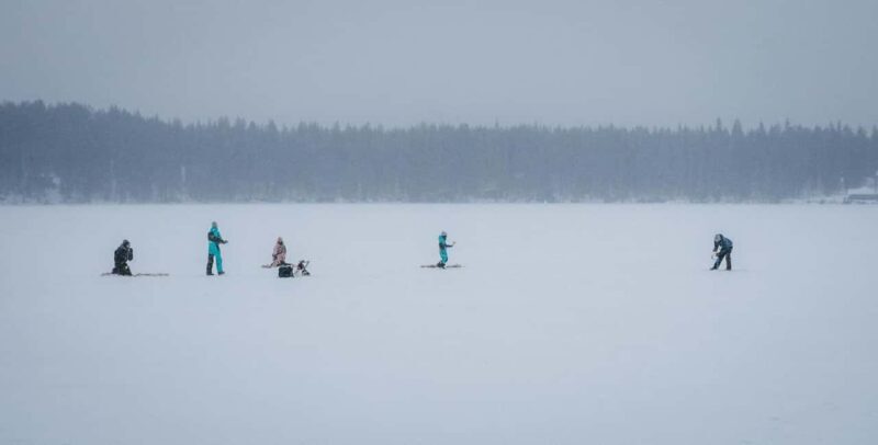 Pyhä: Ice Fishing Experience at Frozen Lake - The Sum Up