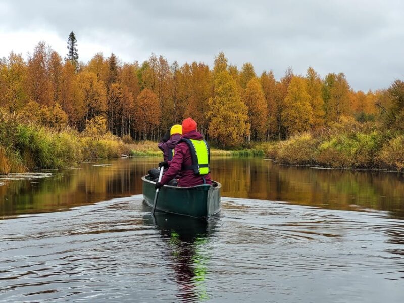 Pyhätunturi: Easy Canoe Trip on Lake Pyhäjärvi - An Authentic Lapland Canoe Experience