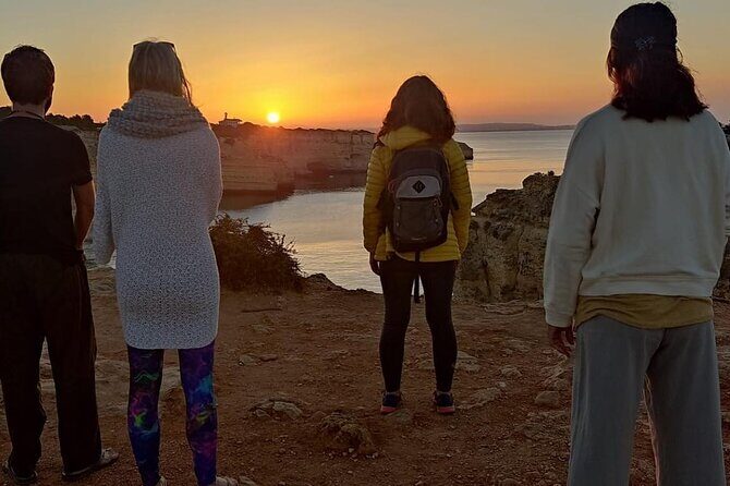 Qigong Experience at Marinha Beach Cliffs  Sunrise or Sunset - The Itinerary in Detail