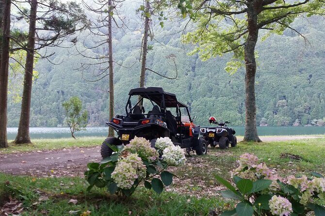 Quad 1/pax - Off-road Excursion w/ lunch - Sete Cidades - Experience off-road exploration in São Miguel with a full-day quad bike tour that takes you across the islands natural wonders, from volcanic lakes to lush forests and scenic beaches. This guided adventure offers a mix of adrenaline and breathtaking views, perfect for those craving authentic Azores landscapes away from the crowds.