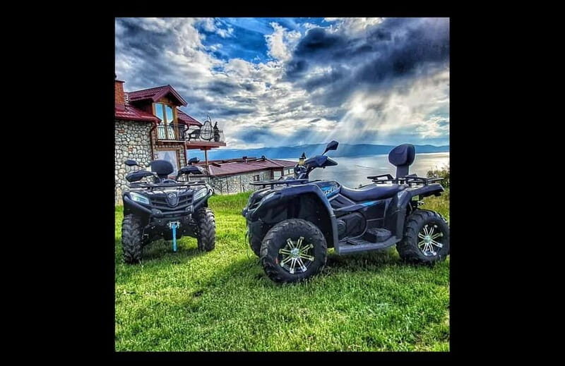 Quad ATV Bike Galicica, from Ohrid. - The Terrain and Driving Experience
