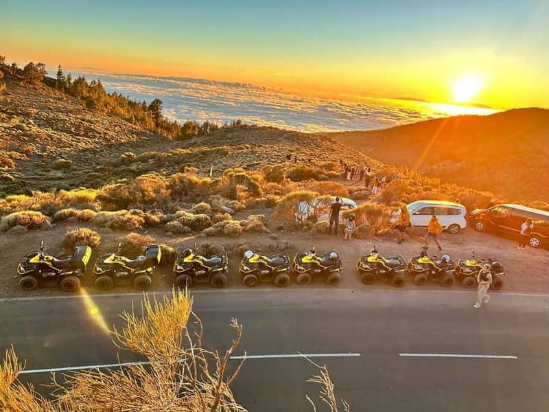 Quad biking at Teide for sunset ONLY DOUBLE QUAD - Discovering the Quad Biking Experience at Teide for Sunset