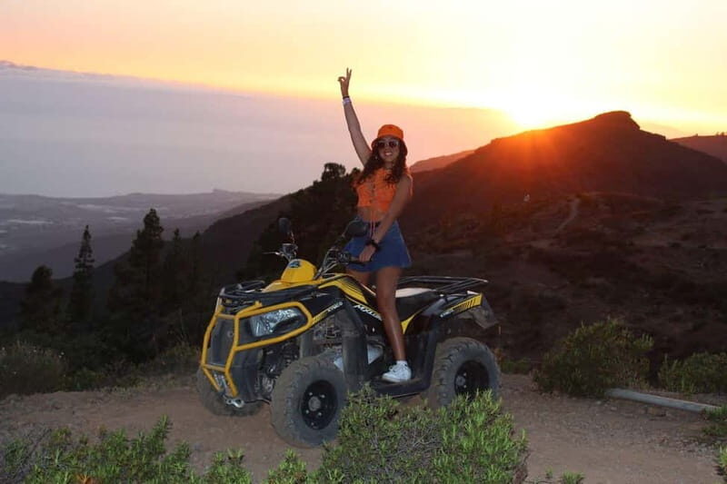 Quad biking at Teide for sunset ONLY DOUBLE QUAD - Key Points