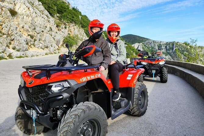 Quad Tour to skywalk biokovo Makarska by Amigos - Scenic Ride to Biokovo Mountain