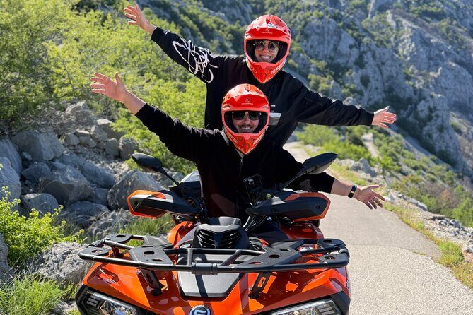 Quad Tour to skywalk biokovo Makarska by Amigos - Return Ride & Memories