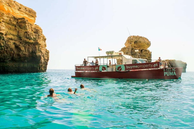 Quarteira: Benagil Cave Boat Trip with Beach BBQ and Kayak - Food, Drinks, and Relaxation