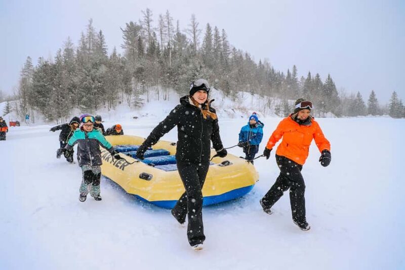 Quebec City: Snow Tubing at Village Vacances Valcartier - Who Will Love This?