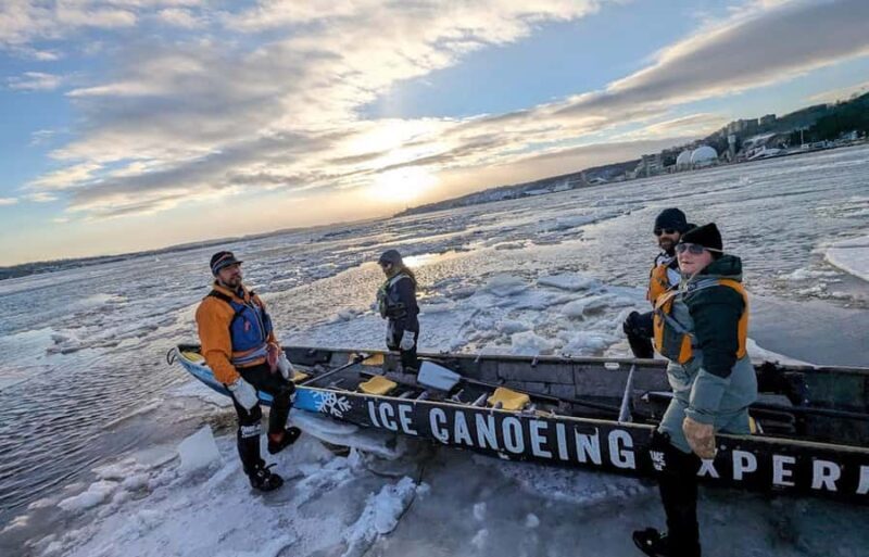 Quebec City: Sunset Ice Canoe Experience with Sauna - An In-Depth Look at the Experience