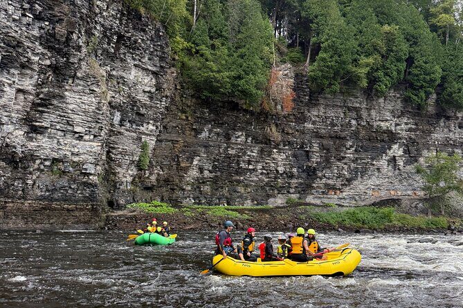 Quebec: Guided Rafting and Inflatable Kayaking  Family Activity - An Overview of the Experience