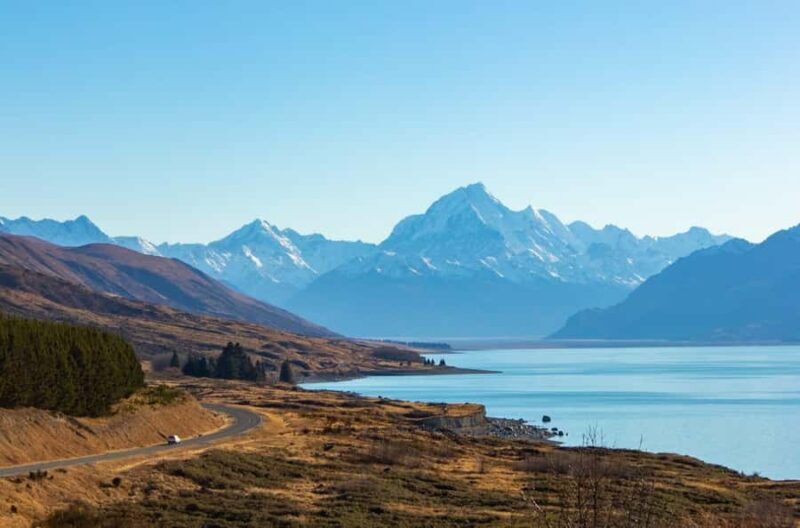 Queenstown to Christchurch via Mt Cook One-Way Tour - Lake Pukaki: Glacial Majesty